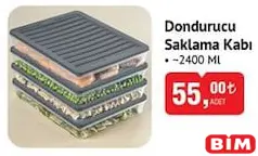 DONDURUCU SAKLAMA KABI 2400 ML